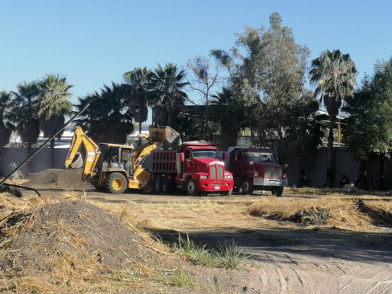 Trabajos de mantenimiento en carretera